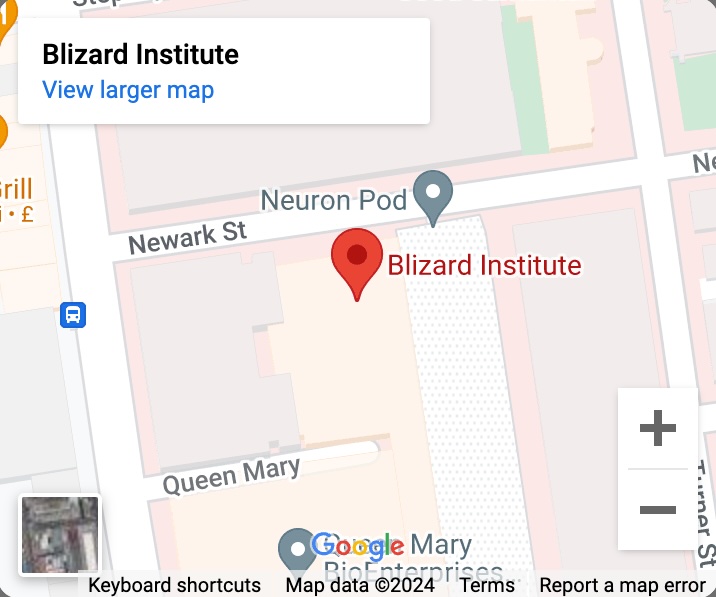 Map of Whitechapel Campus